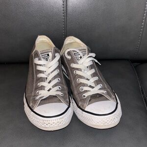Converse Charcoal Low-Top Sneakers
